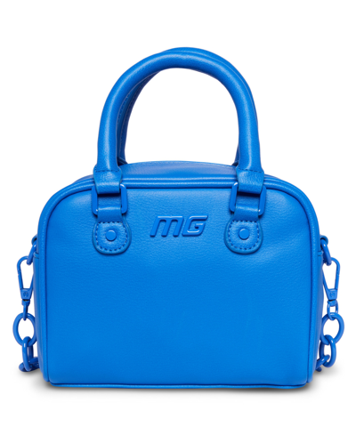Madden Girl Simone Bowler Bag In Blue