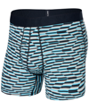 Saxx Men's Droptemp Slim-fit Cooling Zig-zag Stripe Boxer Briefs In Zig Zag Stripe- Multi