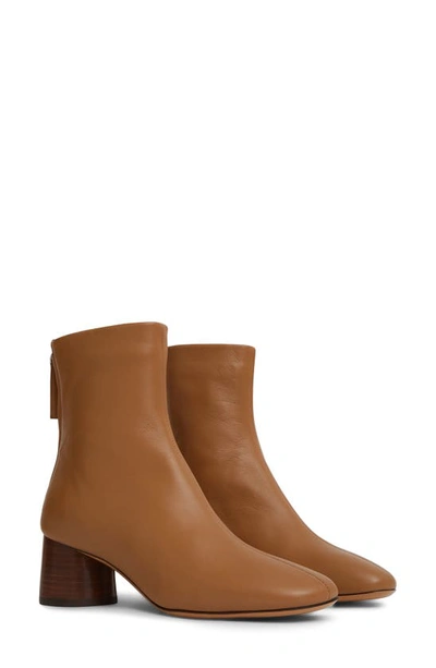 Mansur Gavriel Mansur Gravriel Women's Glove Zip Square Toe Boots In Caramel