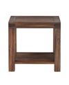 FURNITURE MEADOW 24" WOOD SIDE TABLE