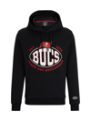 Hugo Boss Boss X Nfl Touchback Graphic Hoodie In Bucs Charcoal