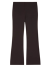 Theory Women's Kick-flare Pull-on Pants In Mink