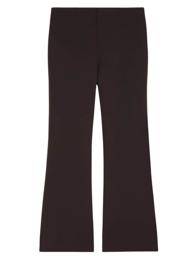 Theory Women's Kick-flare Pull-on Pants In Mink
