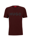 Hugo Men's Dulivio T-shirt In Dark Red