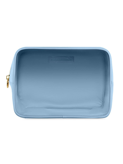 Stoney Clover Lane Clear Front Large Pouch In Periwinkle