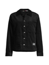 Alpha Industries Women's Corduroy Chore Coat In Black