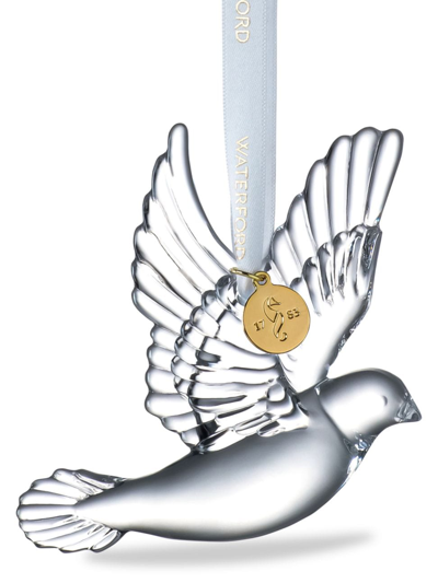 Waterford Crystal Ornaments Dove Of Peace Ornament In Transparent