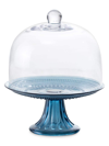 Fortessa Jupiter Cake Stand & Dome Set In Cornflower