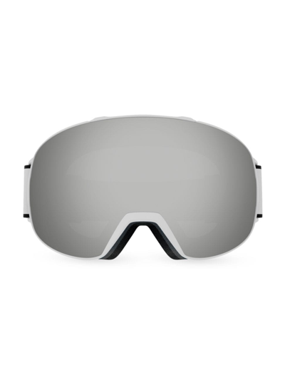 Bottega Veneta Men's Original 99mm Ski Mask Goggles In White