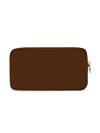 Stoney Clover Lane Varsity Nylon Small Pouch In Espresso