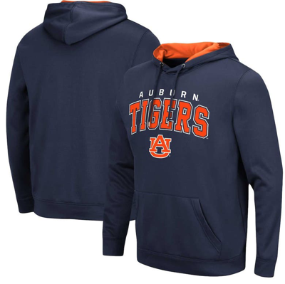 Colosseum Navy Auburn Tigers Resistance Pullover Hoodie