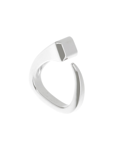 Hermes Hermès 18k Clou De Forge Ring (authentic ) In Metallic