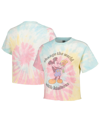 Mad Engine Unisex Blue Lilo And Stitch Stitch Colorful Tie-dye T-shirt In Blue