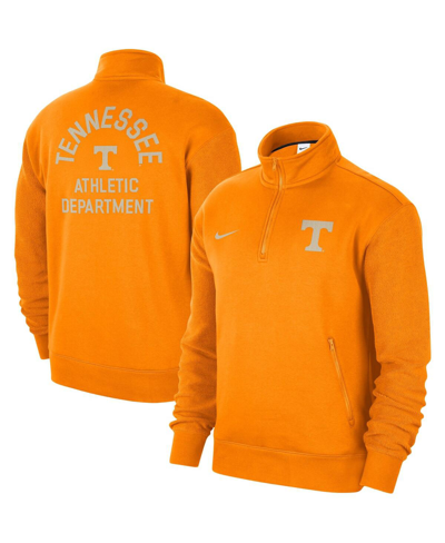 Nike Men's  Tennessee Orange Tennessee Volunteers Campus Athletic Department Quarter-zip Sweatshirt