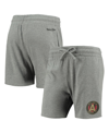 Mitchell & Ness Women's  Heathered Gray Atlanta United Fc Logo Shorts In Heathered Gray