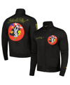 FREEZE MAX MEN'S FREEZE MAX BLACK LOONEY TUNES FULL-ZIP TRACK JACKET