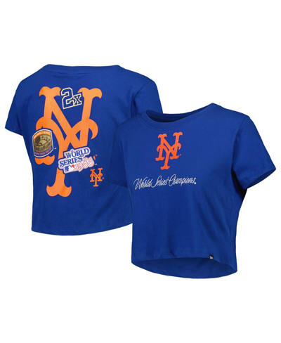 New Era Women's  Royal New York Mets Historic Champs T-shirt