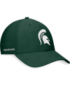 TOP OF THE WORLD MEN'S TOP OF THE WORLD GREEN MICHIGAN STATE SPARTANS DELUXE FLEX HAT
