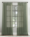 ARCHAEO TANSY BURLAP WEAVE TAB TOP CURTAIN PANEL, 50"X 96"