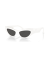 Dolce & Gabbana Cat-eye Sunglasses In White