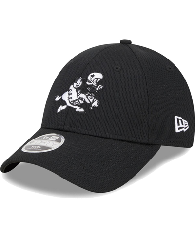 New Era Kids' Youth Boys And Girls  Black Dallas Cowboys Retro Joe Main B-dub 9forty Adjustable Hat