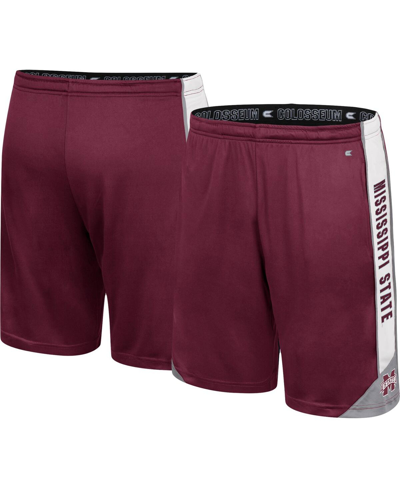 Colosseum Men's  Maroon Mississippi State Bulldogs Haller Shorts