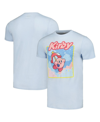 MAD ENGINE MEN'S AND WOMEN'S MAD ENGINE LIGHT BLUE NINTENDO KIRBY STARRY BOX T-SHIRT