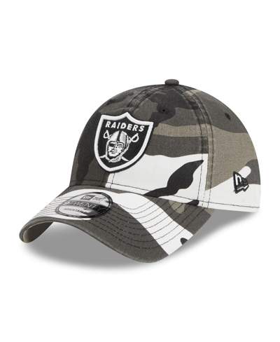 New Era Babies' Preschool Boys And Girls  Camo Las Vegas Raiders 9twentyâ Adjustable Hat