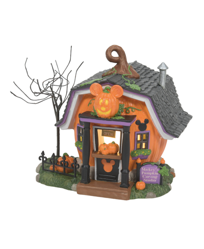 Department 56 Pumpkin Town Carving Studio In Multi