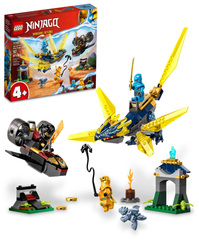 Lego Kids' Ninjago 71798 Nya And Arin's Baby Dragon Battle Toy Building Set In Multicolor