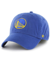 47 BRAND MEN'S '47 BRAND ROYAL GOLDEN STATE WARRIORS CLASSIC FRANCHISE FITTED HAT