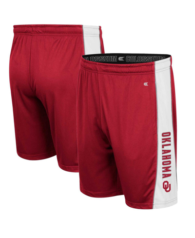 Colosseum Men's  Crimson Oklahoma Sooners Panel Shorts