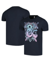 MAD ENGINE MEN'S AND WOMEN'S MAD ENGINE NAVY DUNGEONS & DRAGONS PASTEL SWORDS T-SHIRT