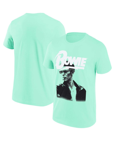 Philcos Men's And Women's Mint David Bowie Graphic T-shirt