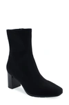 Aerosoles Miley Heeled Boot In Black Stretch