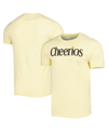 AMERICAN NEEDLE MEN'S AND WOMEN'S AMERICAN NEEDLE YELLOW DISTRESSED CHERRIOS BRASS TACKS T-SHIRT