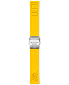 LUMINOX INTERCHANGEABLE YELLOW RUBBER WATCH STRAP