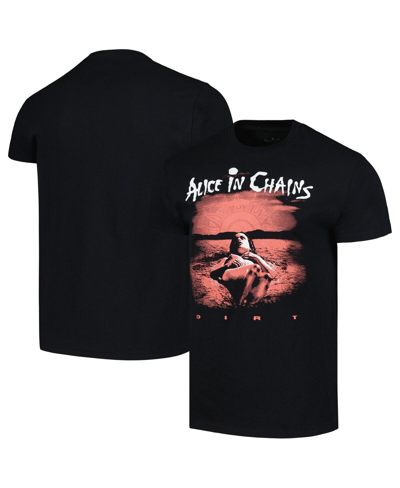 Manhead Merch Men's Black Alice In Chains Dirt T-shirt
