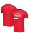 AMERICAN NEEDLE MEN'S AND WOMEN'S AMERICAN NEEDLE RED DISTRESSED COCA-COLA BRASS TACKS T-SHIRT