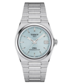 Tissot Women's Swiss Automatic Prx Powermatic 80 Stainless Steel Bracelet Watch 35mm In Ice Blue