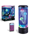 Discovery Mindblown Jellyfish Aquarium Lamp Set With 16 Light Effects In Black