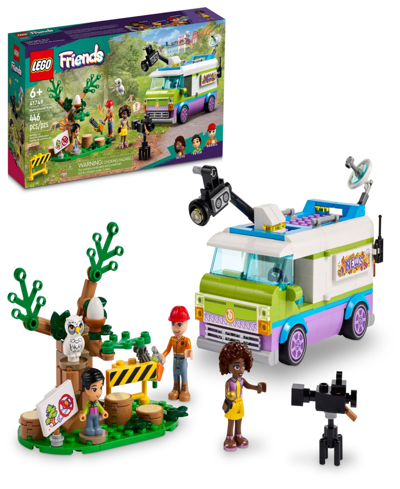 Lego Kids' Friends Newsroom Van Pretend Building Toy 41749 In Multicolor