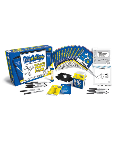 Usaopoly Kids' Telestrations 12 Player The Party Pack Game In Multi