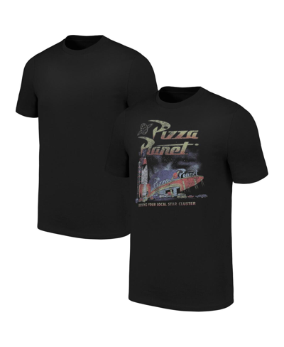 Mad Engine Men's And Women's  Black Toy Story Pizza Planet Posse T-shirt