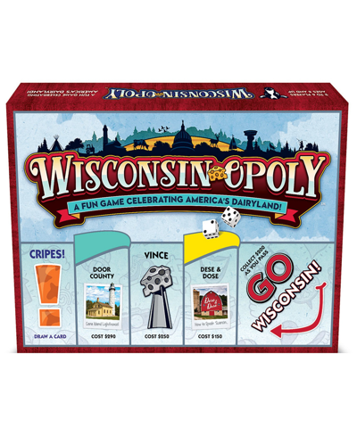 Late For The Sky Kids' Wisconsin-opoly Classic Board Game With A Wisconsin Twist In Multi