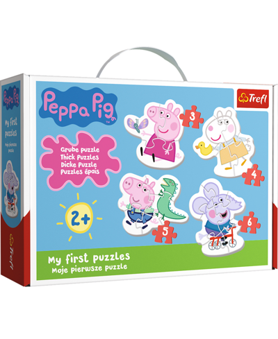 Trefl Kids' Peppa Pig Baby Classic Lovely Puzzle In Multi