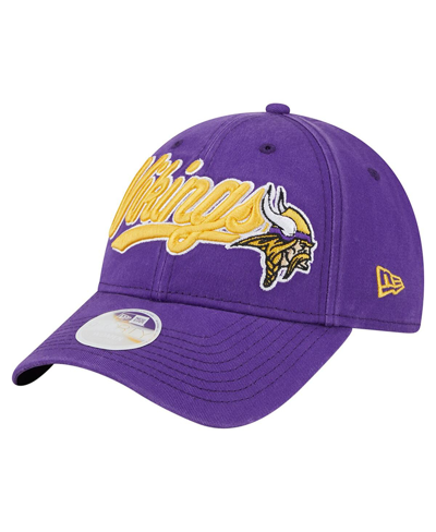 New Era Women's  Purple Minnesota Vikings Cheer 9forty Adjustable Hat