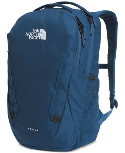 The North Face Men's Vault Backpack In Shady Blue,tnf White
