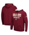 Colosseum Garnet Florida State Seminoles Sunrise Pullover Hoodie In Garnet
