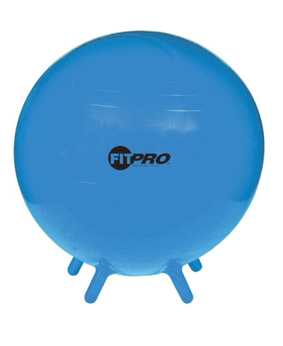 Champion Sports Fitpro Ball With Stability Legs, 55 Cm In Royal Blue